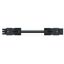 pre-assembled interconnecting cable Eca Socket/plug black thumbnail 4