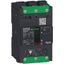 circuit breaker ComPact NSXm H (70 kA at 415 VAC), 3P 3d, 32 A rating TMD trip unit, EverLink connectors thumbnail 2