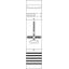 DF17A1XC Meter panel, Field width: 1, Rows: 0, 1050 mm x 250 mm x 160 mm, IP2XC thumbnail 17