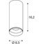 NUMINOS S CL 11W 985lm 2700K 36ø 230V LED white thumbnail 3