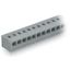 2-conductor PCB terminal block 0.75 mm² Pin spacing 5/5.08 mm gray thumbnail 4