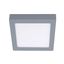 Know LED Flush Light 18W 4000K Square Grey thumbnail 1