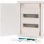 Compact distribution board-flush mounting, 2-rows, flush sheet steel door thumbnail 13