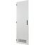 Door to switchgear area, ventilated, right, IP30, HxW=2000x600mm, grey thumbnail 4