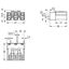 Plug for PCBs straight 3-pole white thumbnail 8