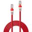 15m Cat.6A S/FTP LSZH Network Cable, Red (Fluke Tested) RJ45, M/M, 500MHz, Copper, 26AWG thumbnail 2