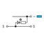 2-conductor actuator terminal block LED (red) with colored conductor e thumbnail 4