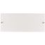 Front plate blind for 33 Module units per row, 1 row, white thumbnail 1