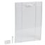 Pragma transparent door - for enclosure - 2 x 18 modules thumbnail 1