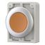 Illuminated pushbutton actuator, RMQ-Titan, Flat, maintained, orange, Blank, Metal bezel thumbnail 3