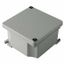 JUNCTION BOX IN DIE-CAST ALUMINIUM - PAINTED - METALLIC GREY - 155X130X58 - IP66 thumbnail 2