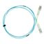 FO Patchcord Duplex LC/LC, 50/125æm OM3, LS0H-3, aqua, 2.0m thumbnail 3