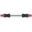 pre-assembled interconnecting cable Eca Socket/plug pink thumbnail 4