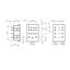 PCB socket for PT5 relays, 14-pole, 6A thumbnail 4