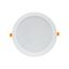 DURE 3 DOWNLIGHT 24W NW 230V 110DEG IP54 IK06 220X34 WHITE ROUND INTEGRATED DRIVE thumbnail 1