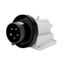 90° ANGLED SURFACE MOUNTING INLET - IP67 - 3P+N+E 16A 480-500V 50/60HZ - BLACK - 7H - SCREW WIRING thumbnail 2