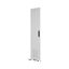 Device area door ventilated IP42 XF left, HxW=2000x425mm, grey thumbnail 3