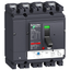 circuit breaker ComPact NSX100F, 36 kA at 415 VAC, TMD trip unit 16 A, 4 poles 4d thumbnail 4