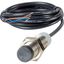 Proximity switch, E57G General Purpose Serie, 1 NC, 3-wire, 10 - 30 V DC, M18 x 1 mm, Sn= 12 mm, Non-flush, PNP, Stainless steel, 2 m connection cable thumbnail 1