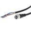 Sensor cable, M12 straight socket (female), 4-poles, A coded, stainles thumbnail 1