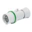 STRAIGHT PLUG HP - IP44/IP54 - 3P+E 32A >50V >300-500HZ - GREEN - 2H - SCREW WIRING thumbnail 2