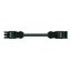 pre-assembled interconnecting cable;Eca;Socket/plug;black thumbnail 2