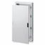 CVX DISTRIBUTION BOARD 160E - SURFACE-MOUNTING - 600x1000x170 - IP65 - SOLID SHEET METAL DOOR  ROD-MECHANISM LOCK -WITH EXTRACTABLE FRAME-GREY RAL7035 thumbnail 2
