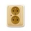 5592A-A2349D Double socket outlet with earthing pins, shuttered, with surge protection ; 5592A-A2349D thumbnail 2