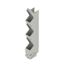 Side element, IP20 in installed state, Plastic, Agate grey, Width: 12. thumbnail 2