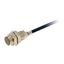 Proximity sensor, inductive, nickel-brass, short body, M18, shielded, thumbnail 1