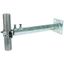 Wall mount. bracket St/tZn-StSt f. pipes D 40-50mm adjustable range 40 thumbnail 1