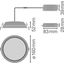 DOWNLIGHT ALU DALI 150 14 W 4000 K IP44/IP20 WT thumbnail 17