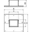 PLM WC 0810 FS Wall connection collar 3- and 4-sided 85x253x233 thumbnail 2