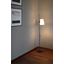 LUPE BLACK FLOOR LAMP BEIGE LAMPSHADE thumbnail 2