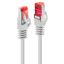 10m Cat.6 S/FTP Network Cable, White RJ45, M/M, 250MHz, Copper, 28AWG thumbnail 1