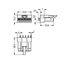 Socket for PCBs straight 5-pole white thumbnail 4