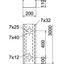 BKRS 1120 FS Cable tray BKRS walkable 110x200x3000 thumbnail 2