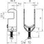 2056RS M 58 FT Clamp clip with metal pressure sump 52-58mm thumbnail 2