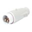 STRAIGHT PLUG - IP44 - 2P 32A 20-25 e 40-50V 50-60HZ d.c. - WHITE - 10H - SCREW WIRING thumbnail 2