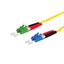 OpDAT patch cord LC-D/LC-D APC OS2, 1.0 m thumbnail 3