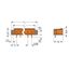 THT male header 1.2 x 1.2 mm solder pin angled orange thumbnail 3