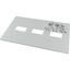 Front cover, +mounting kit, for NZM1, vertical, 3p, HxW=300x600mm, grey thumbnail 2