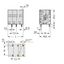 PCB terminal block 6 mm² Pin spacing 7.5 mm gray thumbnail 1