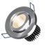 FIALE II 6W COB 38st 230V NW LED SPOT brushed aluminium ring thumbnail 5