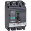 circuit breaker ComPact NSX250HB1, 75 kA at 690 VAC, TMD trip unit 125 A, 3 poles 3d thumbnail 2