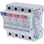 Fuse-holder, LV, 30 A, AC 600 V, 10 x 38 mm, 3P+N, UL, IEC, DIN rail mount thumbnail 42