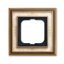 1721-846 Cover Frame Busch-dynasty® antique brass decor ivory white thumbnail 1