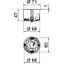 HG 47-L HW Cavity wall device box airtight ¨68mm, H47mm thumbnail 2