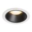 NUMINOS® DL XL, Indoor LED recessed ceiling light white/black 3000K 40° thumbnail 1