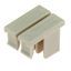 Terminal cover, Wemid, dark beige, Height: 12.75 mm, Width: 9.48 mm, D thumbnail 1